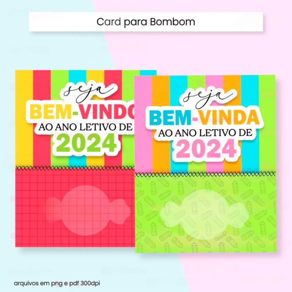 Artes e Figuras Volta às Aulas 2024 Meninos e Meninas Fofas