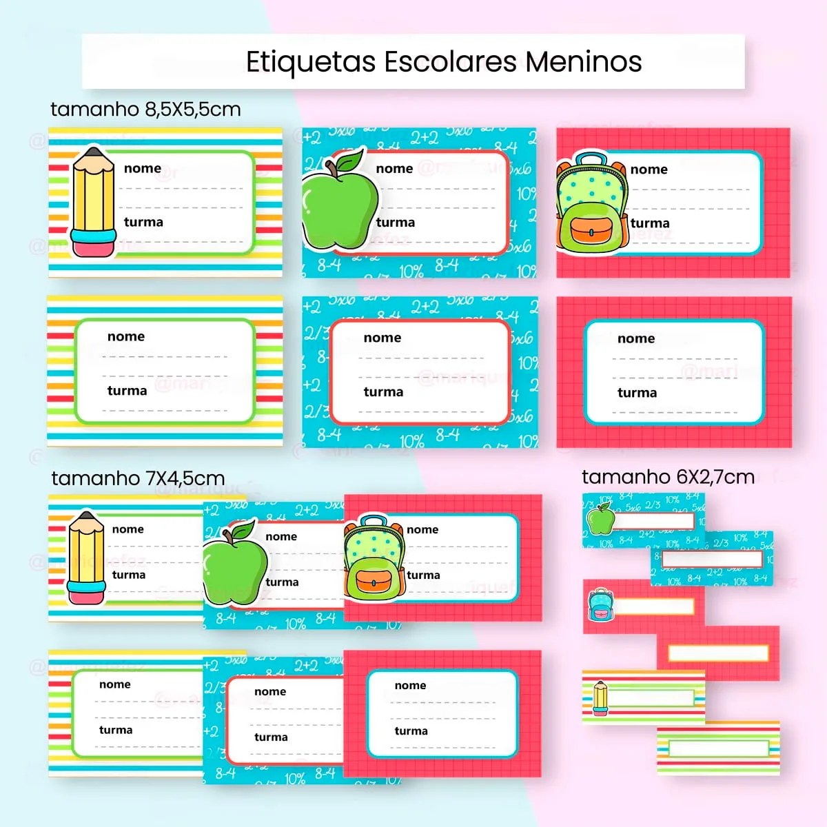 Artes e Figuras Volta às Aulas 2024 Meninos e Meninas Fofas 7 Artes e Figuras Volta às Aulas 2024 Meninos e Meninas Fofas