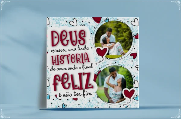 Artes em Photoshop para Presentes de Namorados Gospel