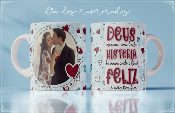 Artes em Photoshop para Presentes de Namorados Gospel