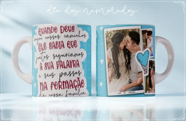 Artes em Photoshop para Presentes de Namorados Gospel