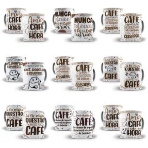 Artes Flork Sublimação Caneca Café 24 Arquivos Editáveis 17 Artes Flork Sublimação Caneca Café 24 Arquivos Editáveis