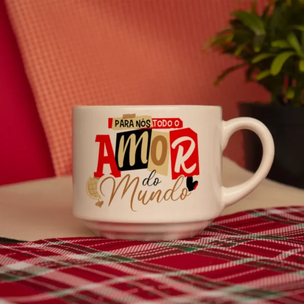 Artes para Caneca de Namorados: Humor e Paixão em JPG
