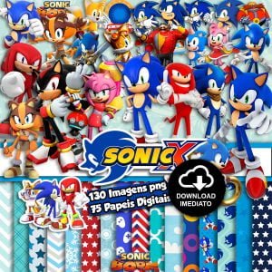 Artes Png Sonic Desenho Animado Ilustrações Personalizados