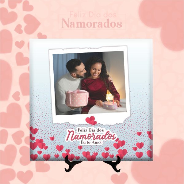 Artes Sublimação Azulejos Namorados 2023 Editável Corel Draw