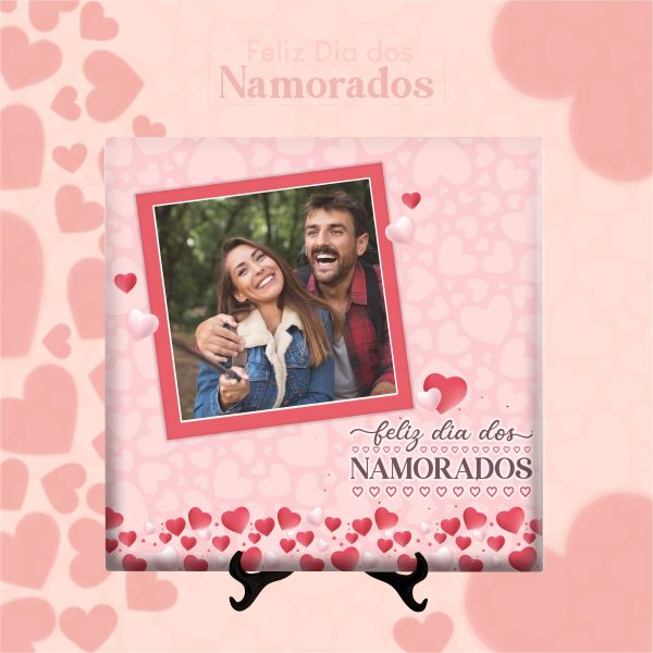 Artes Sublimação Azulejos Namorados 2023 Editável Corel Draw