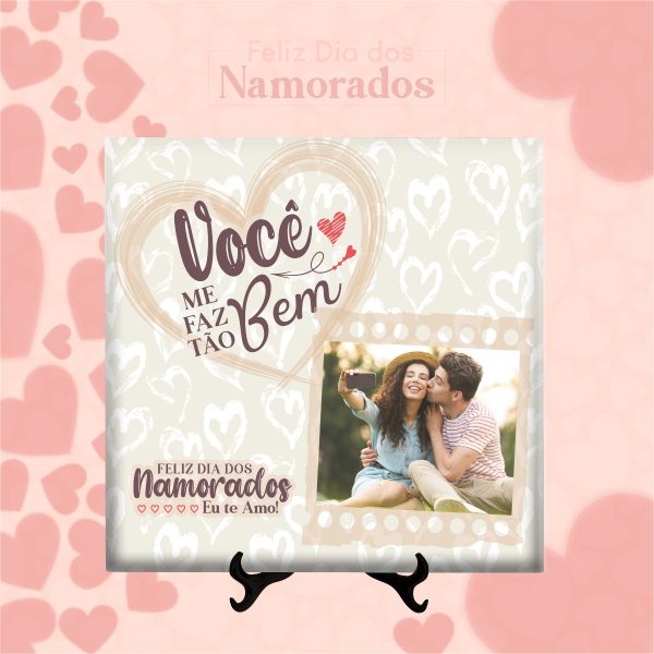 Artes Sublimação Azulejos Namorados 2023 Editável Corel Draw