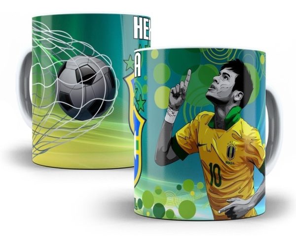 Artes Sublimação Caneca Copa Do Mundo Editáveis Psd E Cdr