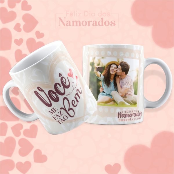 Artes Sublimação Caneca Namorados 2023 Editável Corel Draw