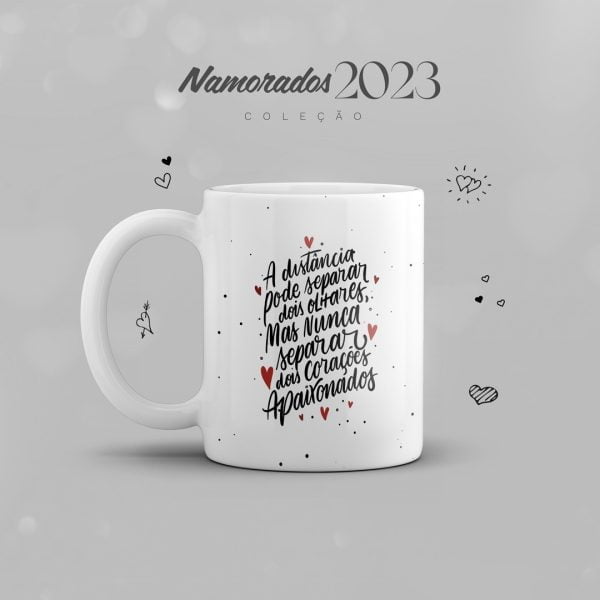 Artes Sublimação Caneca Namorados 2023 Love Lettering Jpg