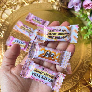 Balas e Cards Ano Novo 2024 - Arquivo Digital