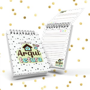 bloquinho a6 arquitetura infantil em png para imprimir