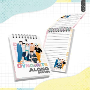 bloquinho a6 bts arquivo digital para personalizar