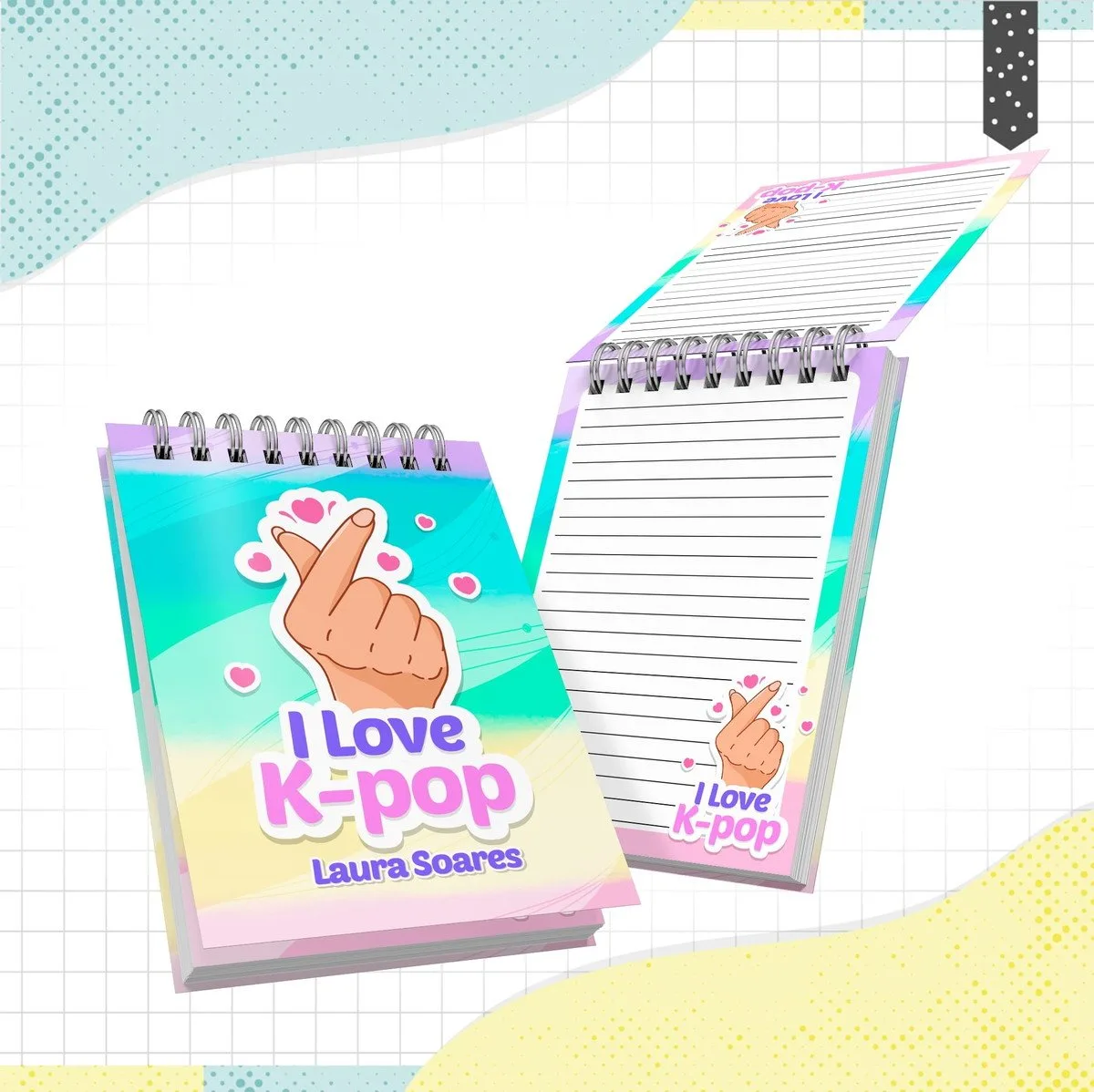 Bloquinho A6 KPOP - Arquivo Digital 1 Bloquinho A6 KPOP - Arquivo Digital