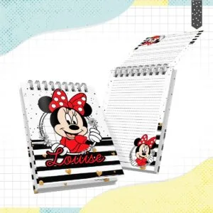 Bloquinho A6 Minnie - Arquivo Digital