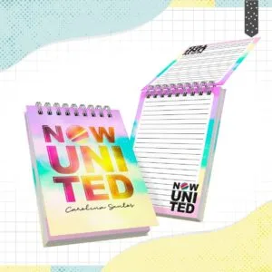 Bloquinho A6 Now United - Arquivo Digital 15 Bloquinho A6 Now United - Arquivo Digital