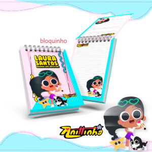 Bloquinho Anotações Anitinha - Arquivo Digital