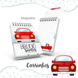 Bloquinho Anotacoes Carrinho Arquivo Digital