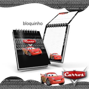 Bloquinho Anotacoes Carros Arquivo Digital