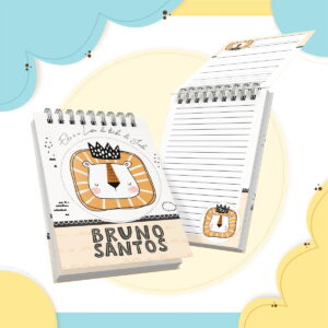 Bloquinho Cristão Menino - Arquivo Digital
