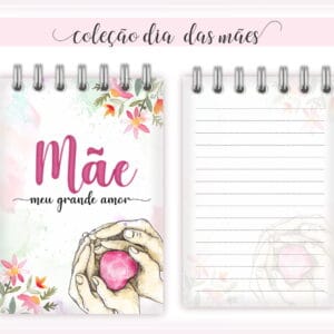 Bloquinho Dia das Mães - Modelo 2 - Arquivo Digital