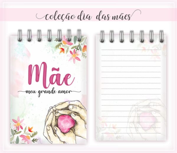 Bloquinho Dia das Mães - Modelo 2 - Arquivo Digital