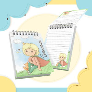 bloquinho digital pequeno principe em png e pdf editavel