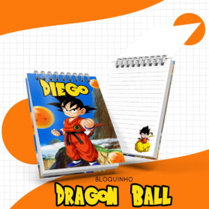 Bloquinho Dragon Ball- Arquivo Digital