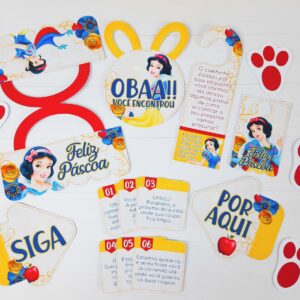Caça aos Ovos Branca de Neve - Arquivo Digital