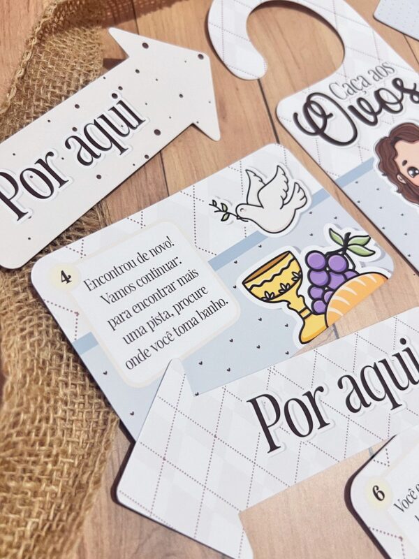 Caça aos Ovos Páscoa Cristã - Arquivo Digital