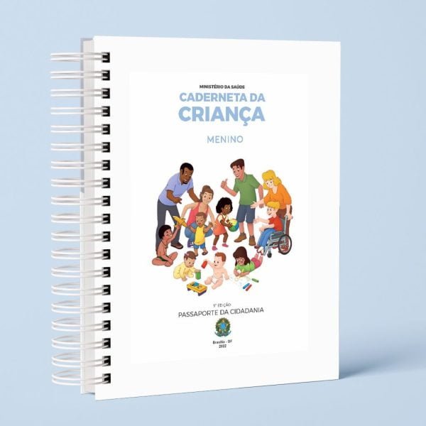 Caderneta De Saúde Clean - 5ª Edição - Menino E Menina
