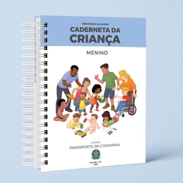 Caderneta De Saúde Clean - 5ª Edição - Menino E Menina