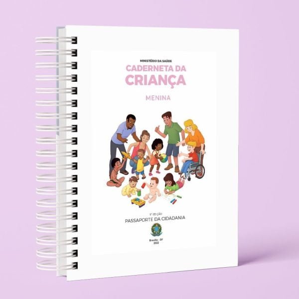 Caderneta De Saúde Clean - 5ª Edição - Menino E Menina