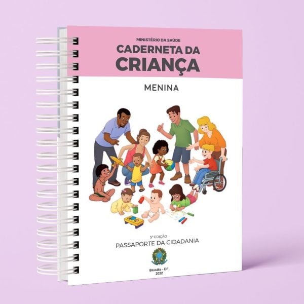 Caderneta De Saúde Clean - 5ª Edição - Menino E Menina