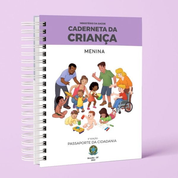 Caderneta De Saúde Clean - 5ª Edição - Menino E Menina