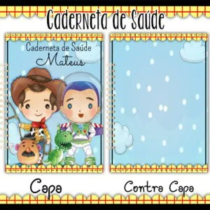 Caderneta de Saúde - Toy Story - Arquivo Digital 7 Caderneta de Saúde - Toy Story - Arquivo Digital