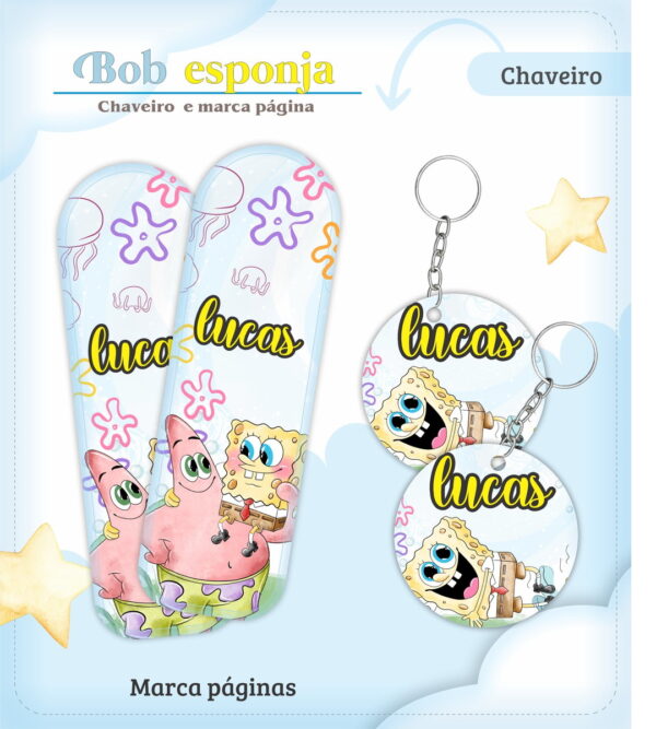 Caderneta de Vacina Bob Esponja - Arquivo Digital