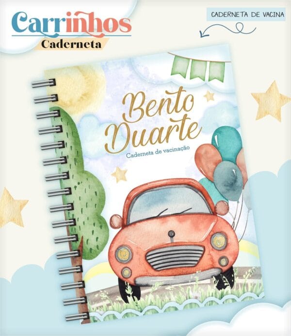 Caderneta de Vacina Carrinhos - Arquivo Digital