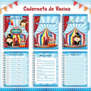 Caderneta de Vacina Circo Menino - Arquivo Digital