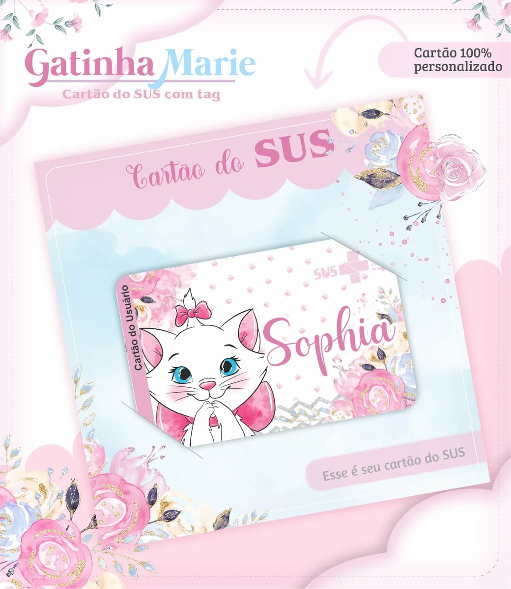 Caderneta de Vacina Gatinha Marie - Arquivo Digital 4 Caderneta de Vacina Gatinha Marie - Arquivo Digital