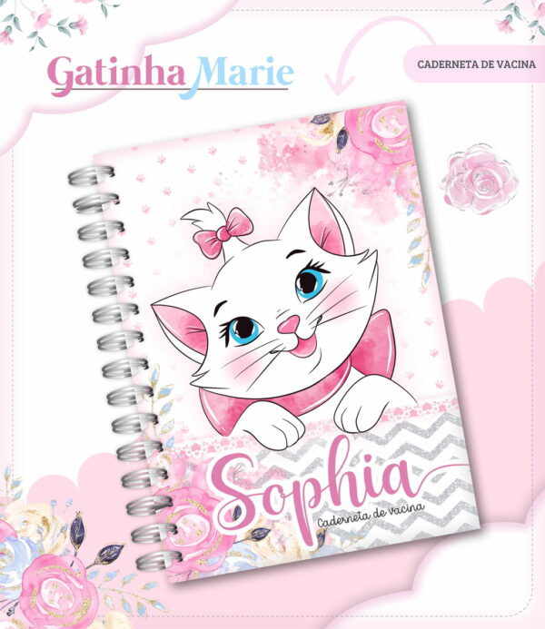 Caderneta de Vacina Gatinha Marie - Arquivo Digital