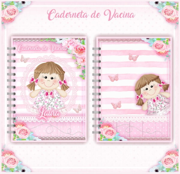 Caderneta de Vacina Jardim das Bonecas - Arquivo Digital