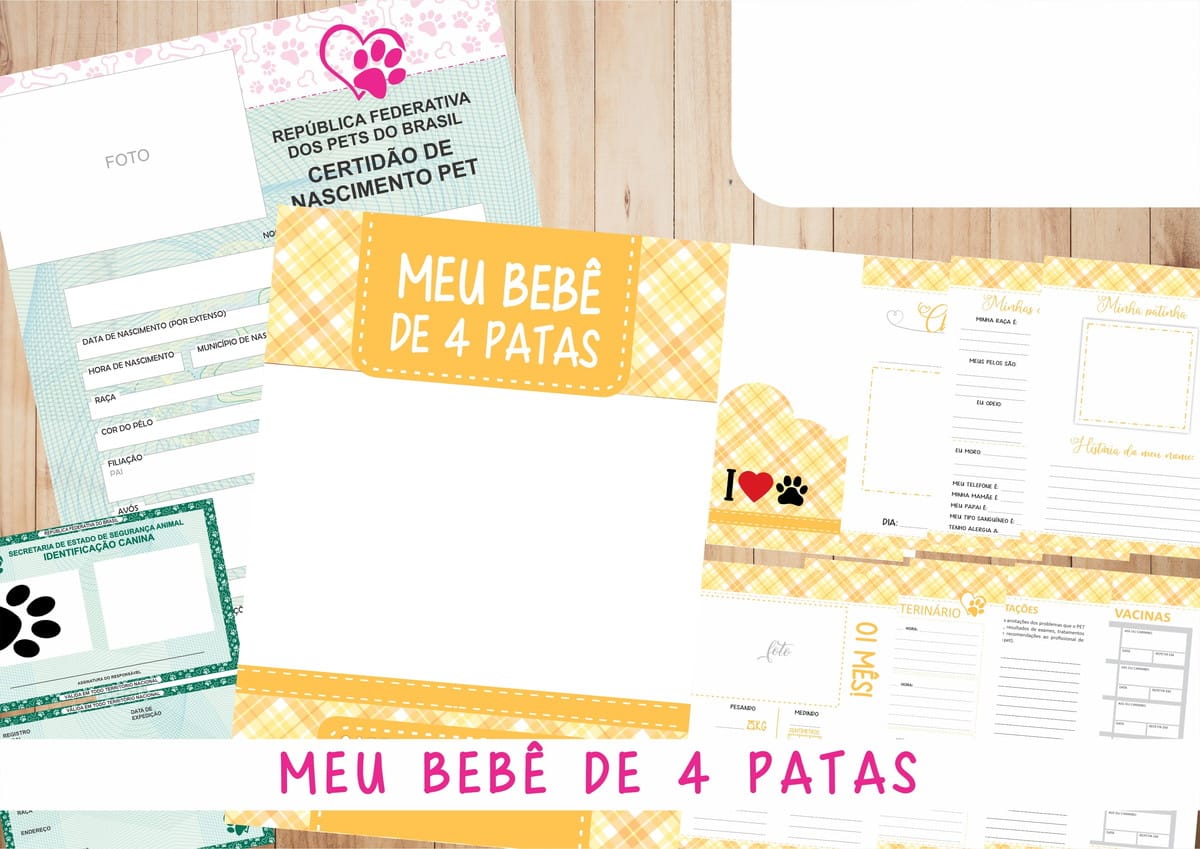 Caderneta de Vacina Pet Digital para Montar e Vender 2 Caderneta de Vacina Pet Digital para Montar e Vender - Imagem 2