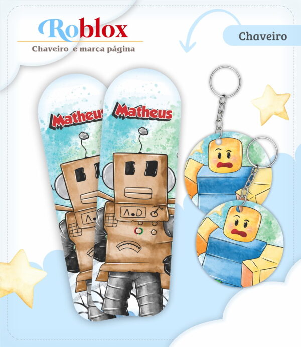 Caderneta de Vacina Roblox - Arquivo Digital
