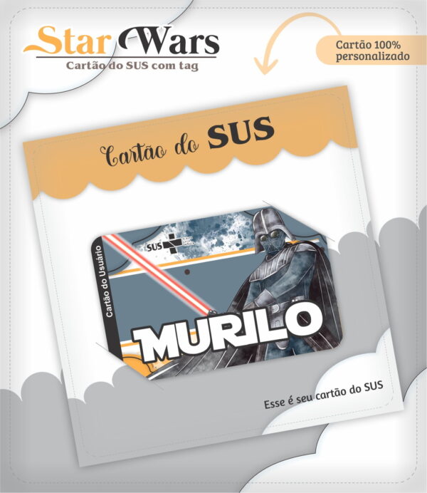 Caderneta de Vacina Star Wars - Arquivo Digital