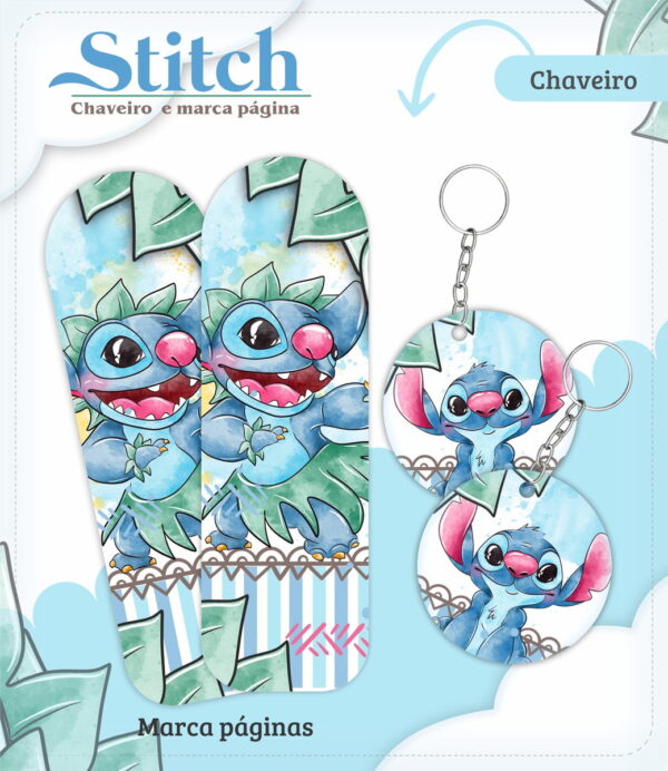 Caderneta de Vacina Stitch - Arquivo Digital