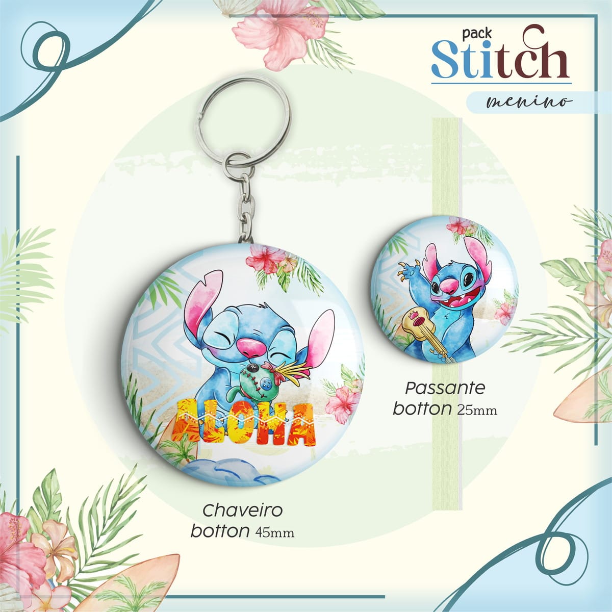 Caderneta de Vacina Stitch Menino para Editar e Imprimir 3 Caderneta de Vacina Stitch Menino para Editar e Imprimir - Imagem 3