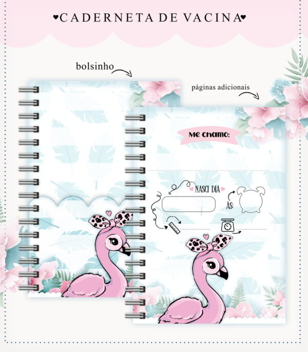 Caderneta De Vacinação Flamingo - Arquivo Digital