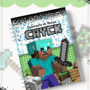 Caderneta De Vacinação Minecreft - Arquivo Digital