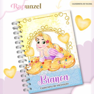 caderneta de vacinacao rapunzel em pdf para imprimir